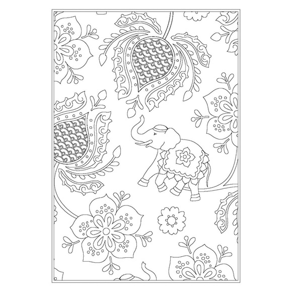Vera Bradley Color Bold Coloring Book - Picture 2 of 15